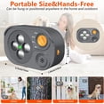 thumbnail image 4 of Tigebraver 2026 Anti Barking Device For Dogs, Rechargeable Ultrasonic Dog Bark Deterrent With 6 Modes & Variable Frequency, IP65 Waterproof Bark Box Up To 75ft For Neighbors' Dogs (Grey), 4 of 7