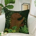 thumbnail image 2 of MKHERT Bear Pillow Covers Pillowcase Throw Pillows 18x18 inch, 2 of 2