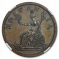 thumbnail image 3 of 1806 Soho Great Britain AE Penny George III PF-63 NGC (Brown), 3 of 3