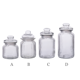 thumbnail image 5 of Toystoory Frasco de almacenamiento de alimentos de vidrio de 2 piezas Frascos de botella de contenedor sellado con tapa Organizadores de utensilios de cocina 230ml Toystoory HA063657-01, 5 of 6