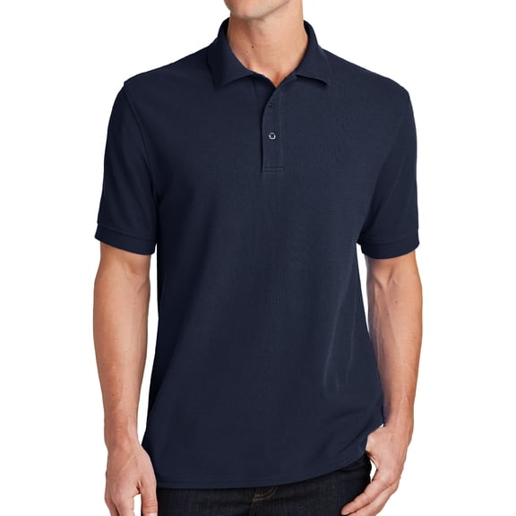 Dreamtees Port & Company T-Shirt for Men KP1500 - XS S M L XL 2XL 3XL 4XL Combed Ring Spun Pique Polo Tee - Uniforming Mens Blank Outfit Gifts