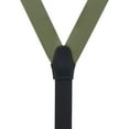 thumbnail image 3 of SuspenderStore Grosgrain Solid Color Suspenders -1.38-Inch Wide - Button - 2 Sizes, Array Of Beautiful Colors, 3 of 4