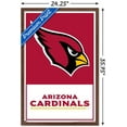 thumbnail image 3 of NFL Arizona Cardinals - Logo 21 Wall Poster, 22.375" x 34", Framed, 3 of 3
