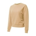 thumbnail image 3 of MixMatchy Women's French Terry Crewneck Sweatshirt, 3 of 4