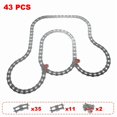 thumbnail image 1 of Rail Transport Big Size Building Blocks Creative Track Accessories Assemble Toys For Children Bricks Compatible City Train Set 48pcs train track, 1 of 6