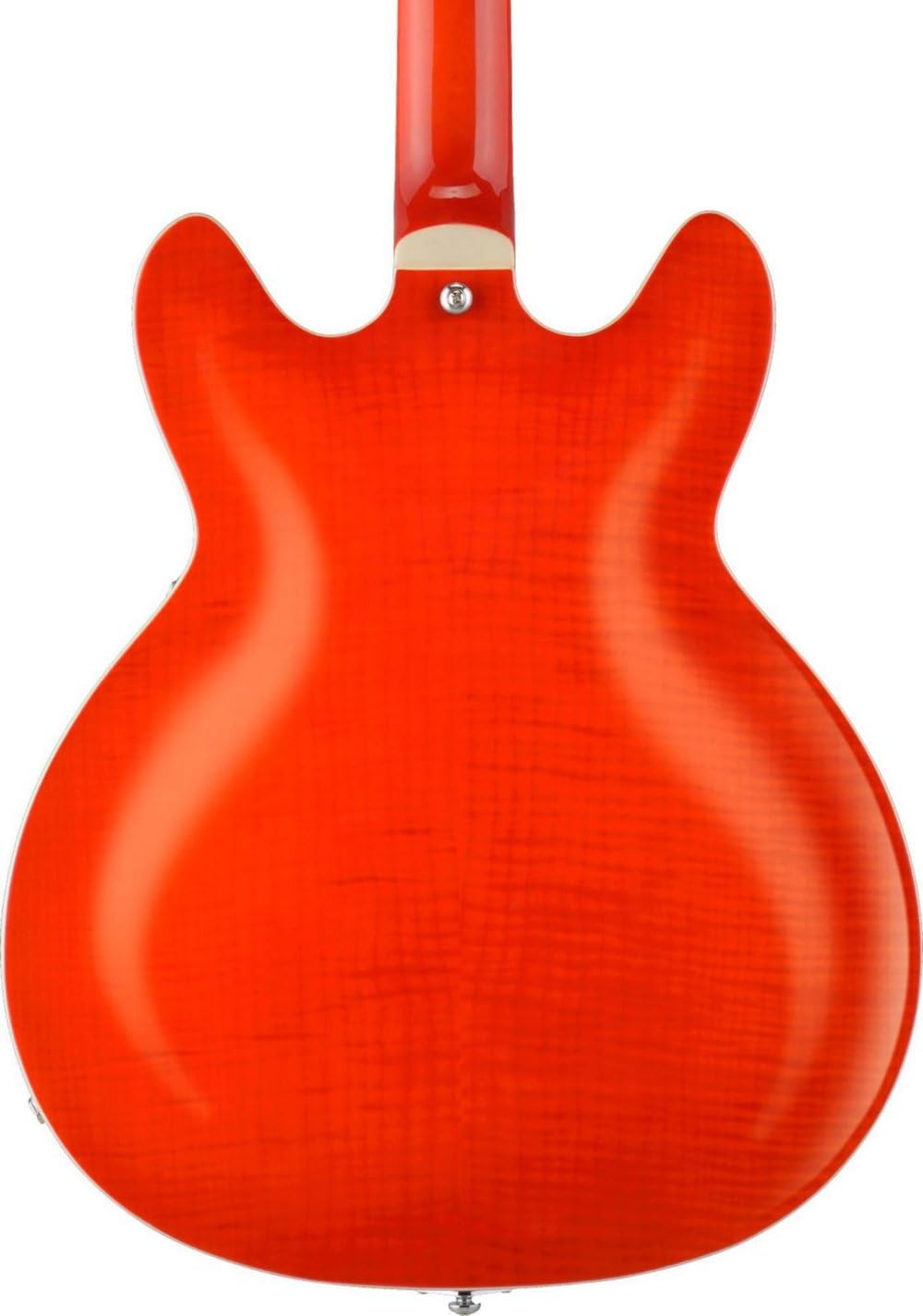 Hagstrom Super Viking Flame Maple Electric Guitar Mandarin
