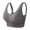 Grey, variant on Sngxgn Women Strappy Sports Bra Yoga Bras Padded Backless Medium Support Tops(White,M)