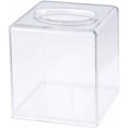 thumbnail image 1 of Caja de cubierta de pañuelos, soporte acrílico cuadrado transparente para papel de seda, dispensador de pañuelos para el hogar, sala de estar, dormitorio, baño, restaurantes, 1 of 5