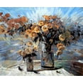thumbnail image 2 of Bolokofsky, Ronald 14x12 Black Ornate Wood Framed with Double Matting Museum Art Print Titled - Garden Bouquet, 2 of 4