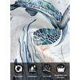 thumbnail image 7 of Coastal Sea Turtle Cloth Napkins Set of 6 Reusable Dinner Napkins, Summer Ocean Coral Conch Cocktail Napkin Washable Table Napkins for Wedding/Holiday Party/Baby Shower 20"x20", 7 of 7