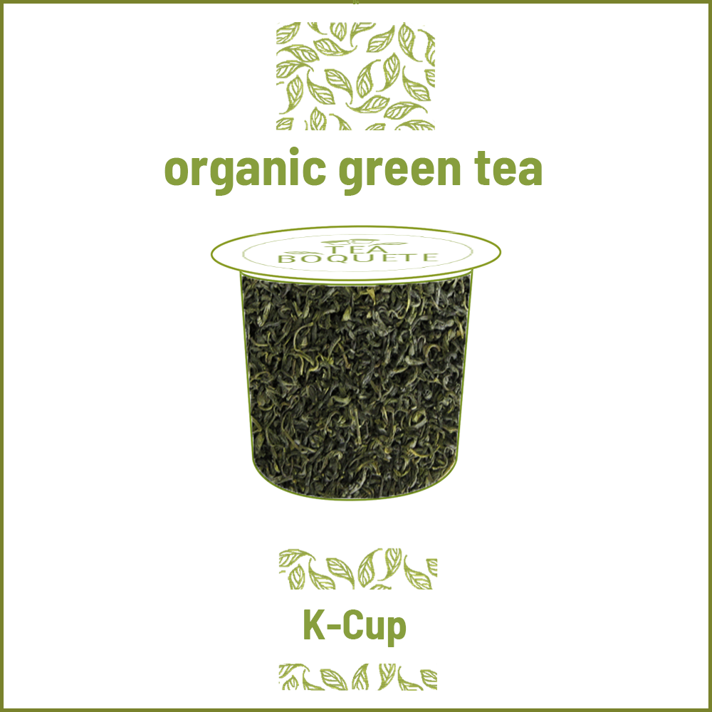 K-Cup compatible capsules, organic tea 