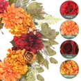 thumbnail image 3 of Kmise 26 Coronas De Otoño Para Puerta De Entrada Exterior, Decoración Vívida De Acción De Gracias, Corona Con Hortensias, Decoraciones De Otoño Para El Hogar, Halloween, Acción De Gracias, 3 of 5