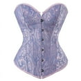 WTXUE Corset Top Bustier Women Underbust Bandage Lace Shapewear Corsets