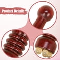 thumbnail image 6 of Wswqop Wooden Face Massage Eye Massage Tool Handheld Cellulite Massages Point Massaging Style G, 6 of 9