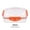 Orange Button Orange Stripe, variant on Janrevotw 500ml Sandwich Lunch Box Food Grade Crisper Bread Sushi Rice Balls Breakfast Toast Outdoor Packing Container With Upgraded Snap Closure Bpa Free Microwave And Dishwasher Safe Sandwich Contai