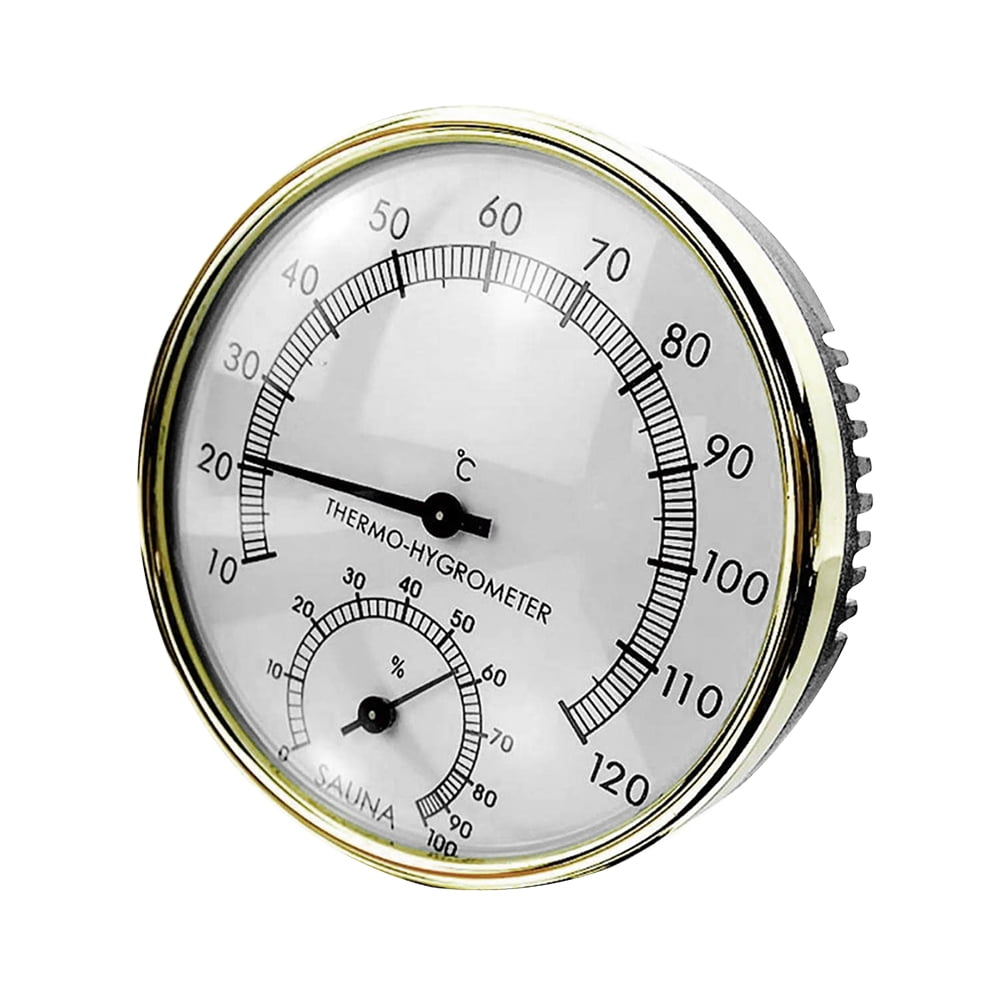 Sauna-Thermo-/Hygrometer Saunahygrometer/Saunathermometer 2in1 Gerät 120mm 