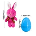 thumbnail image 2 of EUDIDV Easter Decorations Easter Eggs Easter Kit 12 Pack Easter Eggs Filled With Bunny Surprise Plastic Colourful Easter Toys Gifts For Kids Toddlers Easter Party Supplies, 2 of 7