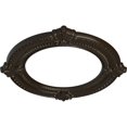 thumbnail image 3 of Ekena Millwork 13 1/8"OD x 8"ID x 5/8"P Benson Ceiling Medallion (Fits Canopies up to 8"), Hand-Painted Stone Hearth, 3 of 6