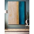 thumbnail image 6 of Handcrafted Beach Sunrise Canvas Art – Elegant Ocean and Golden Horizon Wall Decor for Living Room, Bedroom, and Office Stretched (frameless) 24x36 inches, 6 of 9