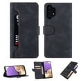 thumbnail image 1 of Wallet Case for Galaxy A32 4G Credit Card Holder, Retro Design Magnetic Clasp PU Leather &  Soft TPU interior Folio Kickstand Durable Cover For Samsung Galaxy A32 4G,
Black, 1 of 13