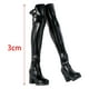 thumbnail image 4 of Zapatos de Cuero PU a Escala 1:6 para Vestir Figuras de Acción Femeninas de 12 Pulgadas, 4 of 4