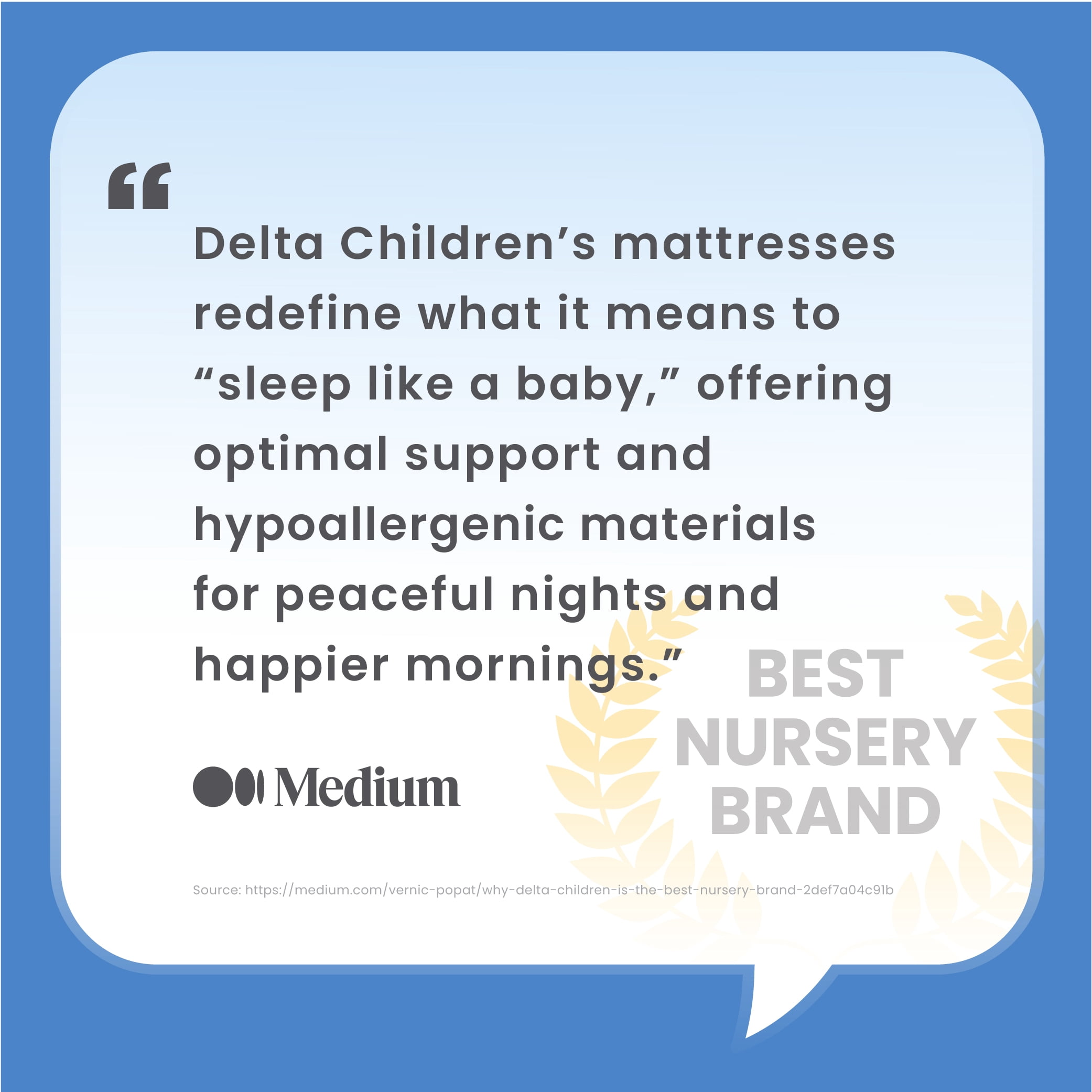 Delta Children Snooze 6 inch Memory Foam Mattress - CertiPUR-US Certified/Greenguard Gold Certified - Water Resistant, Full