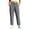 Gray-pants, variant on Womens Sports Cargo Pants Drawstring Elastic Waist Straight Leg Fashion Workout Hiking Pants Summer Outdoor Comfy Casual Trousers XXL