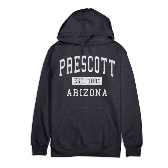 Prescott Arizona Classic Established Premium Cotton Hoodie