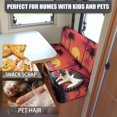 thumbnail image 5 of Uorisanigo RV Dinette Cushion Covers for RV Camper Stretch Hawaiian Sunset Palm Tree Camper Dinette Cushion Covers Sofa Chair Furniture Protection with 1 Backrest Cover & 1 Bench Cover, 5 of 7