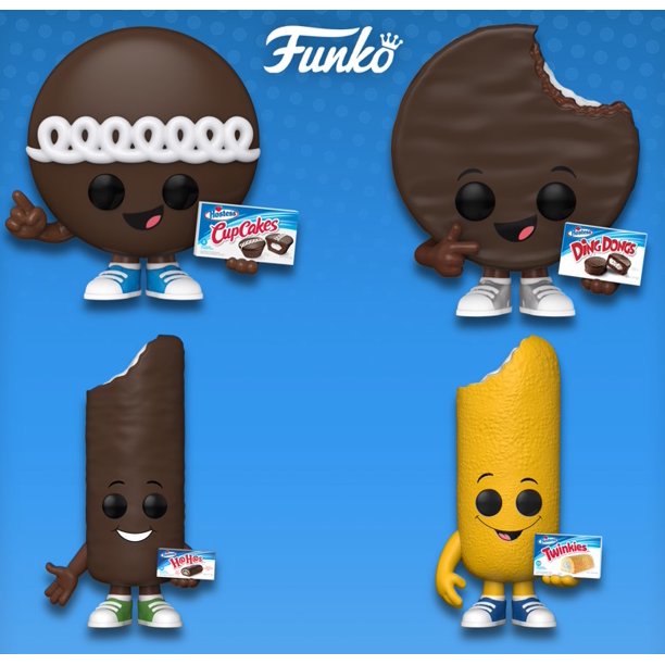 POP Foodies Hostess 4 pack (Cupcakes/ Ding Dongs/ HoHos/ Twinkies)