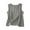 Gray, variant on Womens Summer Cotton Linen Tank Tops Sleeveless Crewneck Shirt Vacation Loose Fit Beach Tees Lounge Vests