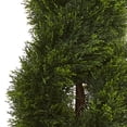 thumbnail image 2 of HomeStock 4.5Ft. Double Pond Artisanal Abode Topiary Artificial Tree In Terracotta Planter Uv Resistant (Indoor/Outdoor), 2 of 5