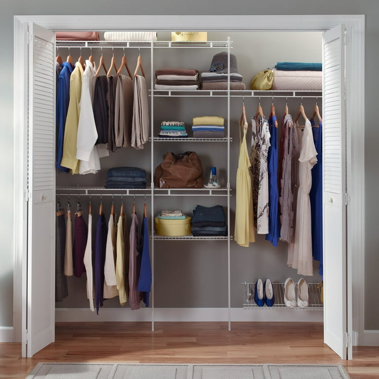 Wire closet organizers discount