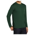 thumbnail image 4 of Mens Long Sleeve PosiCharge Competitor Polyester Tee Shirt Forest Green 3XL, 4 of 8