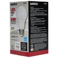 thumbnail image 4 of Satco 9.8 watt; A19 LED; 3500K; Medium base; 220' beam spread; 120 volts, 4 of 7