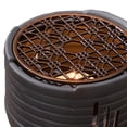 thumbnail image 3 of jesticaly Round Ceramic Teapot Warmer Candle Furnace Heating for Milk Coffee Tea or, 3 of 6