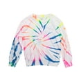 thumbnail image 3 of Just Love Tie Dye Long Sleeve T-Shirt and Jogger Pants for Girls (Tie Dye Neon Bright Rainbow, 14-16 Years), 3 of 3