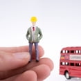 thumbnail image 4 of 10 mini cascos de construcción realistas, modelo de casco pequeño, decoración para muñecas., 4 of 7