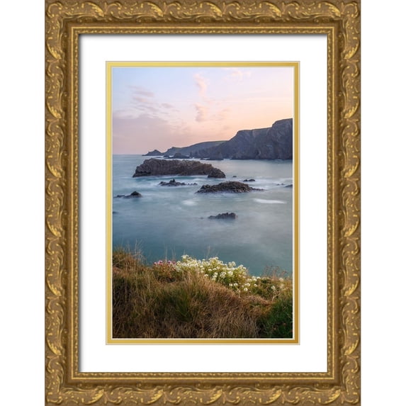 Garcia Gomez, Elena 13x18 Gold Ornate Wood Framed with Double Matting Museum Art Print Titled - Spring blossom