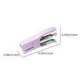 thumbnail image 3 of Coollooc Effortless Desktop Stapler, 40 Sheet Capacity, One Finger Touch Stapling, Easy to Load Ergonomic Heavy Duty Stapler, Includes 750 Staples and Staple Remover, 3 of 7