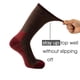 thumbnail image 4 of KAVANYISO Calcetines de senderismo de lana merino para hombre, transpirables, atléticos, gruesos (4 pares, verde, 10-13), 4 of 5