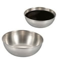 thumbnail image 4 of Stainless Steel Snack Dipping Bowls | 8.2x2.7cm Condiment & Soy Sauce Dishes | Sushi Dipping Bowls | Polished Edges & Flat Base | Multi-Purpose Serving Bowls, 4 of 4