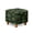 Four Leaf Clover Print Golden Green, variant on SCRAWLGOD Daisy Print Violet White Ottoman Cover Square Stretch Ottoman Slipcovers Soft Storage Foot Rest Cover with Elastic Bottom Footrest Stool Covers Protector