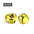 thumbnail image 3 of 15mm Jingle Bells Craft Bells Carbon Steel Electroplating Gold Tone 80 Pack, 3 of 5