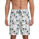 thumbnail image 1 of Fotbe Colorful Hat Snowman Pantalones Cortos de Pijama para Hombre, Ropa de Dormir, Pantalones de Pijama Cortos para Hombre-3X-Large, 1 of 6