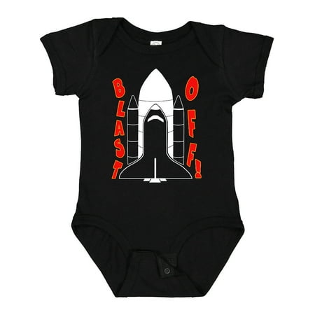 

Inktastic Blast Off! Space Shuttle Launchpad Gift Baby Boy or Baby Girl Bodysuit