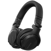 Pioneer DJ HDJ-CUE1BT Black Wireless Bluetooth Headphones with Pink Ear Pad Accessories Package