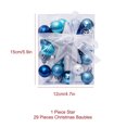 thumbnail image 2 of Juego de adornos navideños de 30 piezas, decoración de bolas colgantes de árbol de Navidad FleinngHoz JD711621083, 2 of 7