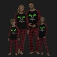 thumbnail image 3 of VENTELAN Conjunto de pijamas navideños a juego para la familia, ropa de dormir navideña de Papá Noel, conjunto de pijama navideño para parejas y niños, 3 of 3