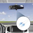 thumbnail image 3 of Unique Bargains Metal Faux Rhinestone Faux Diamond Car Rear View Mirror Pendant Accessories Car Hanging Ornament Assorted Color Light Blue, 3 of 6